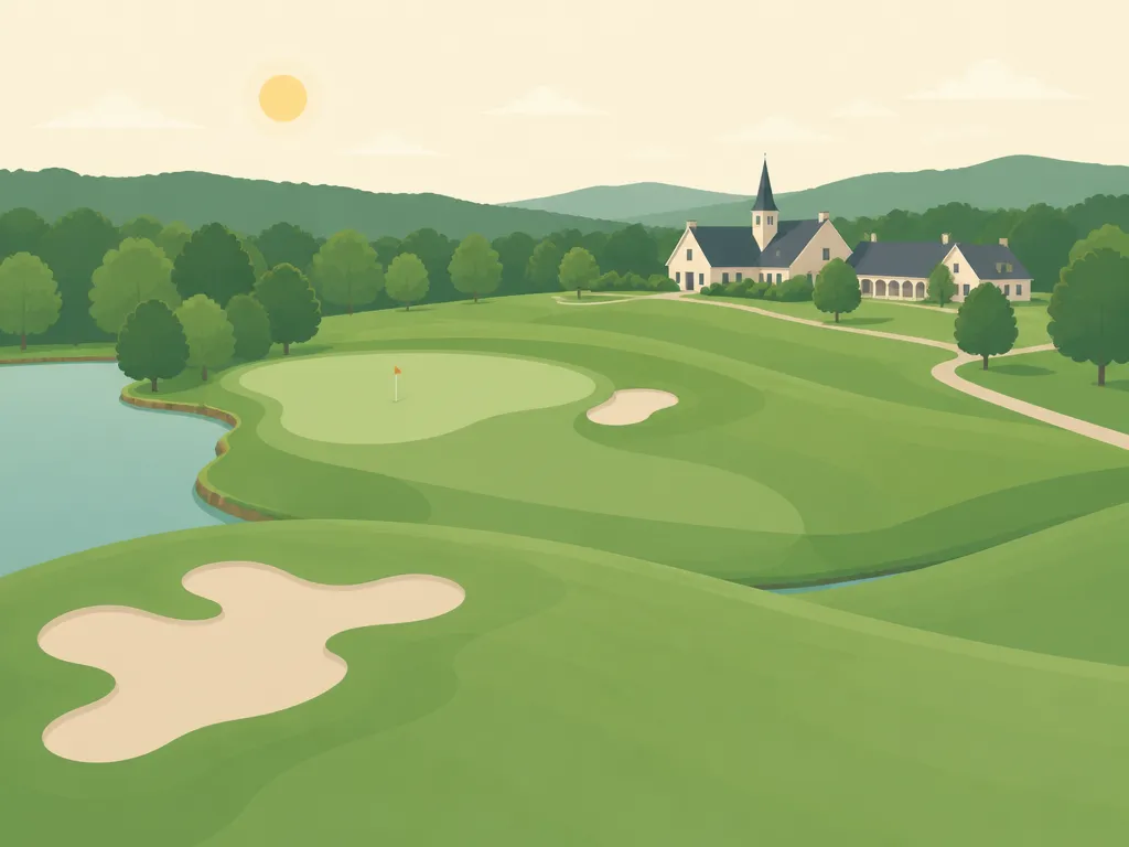Illustration of Monroe Country Club