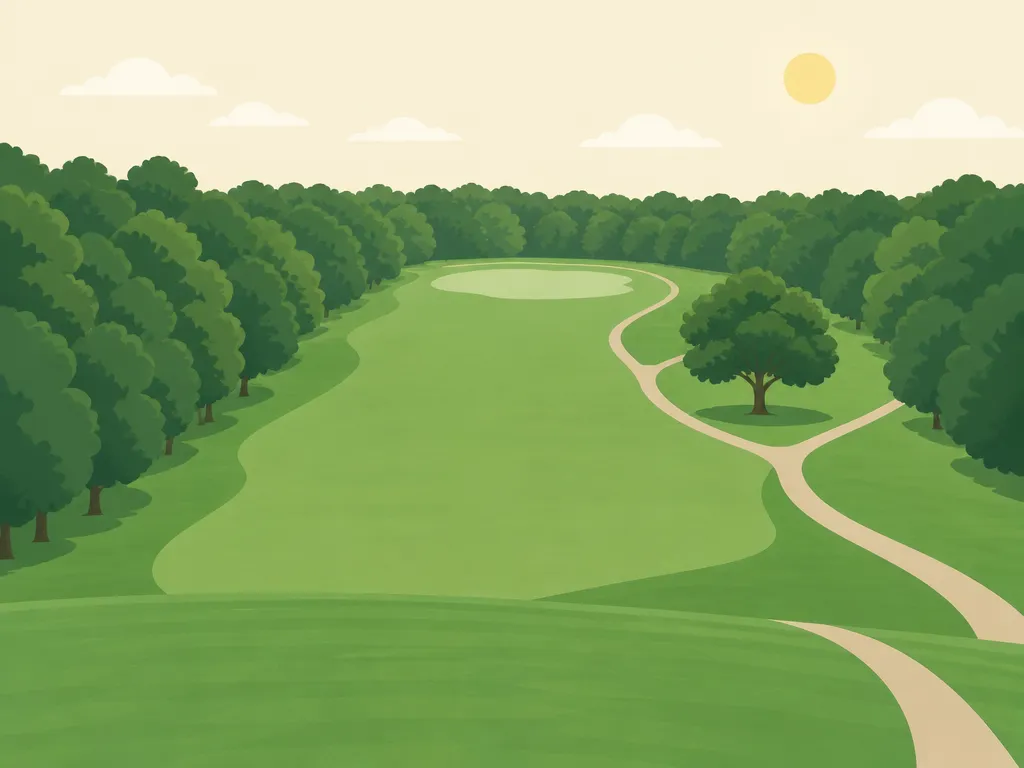 Illustration of Dover Par 3 & Driving Range