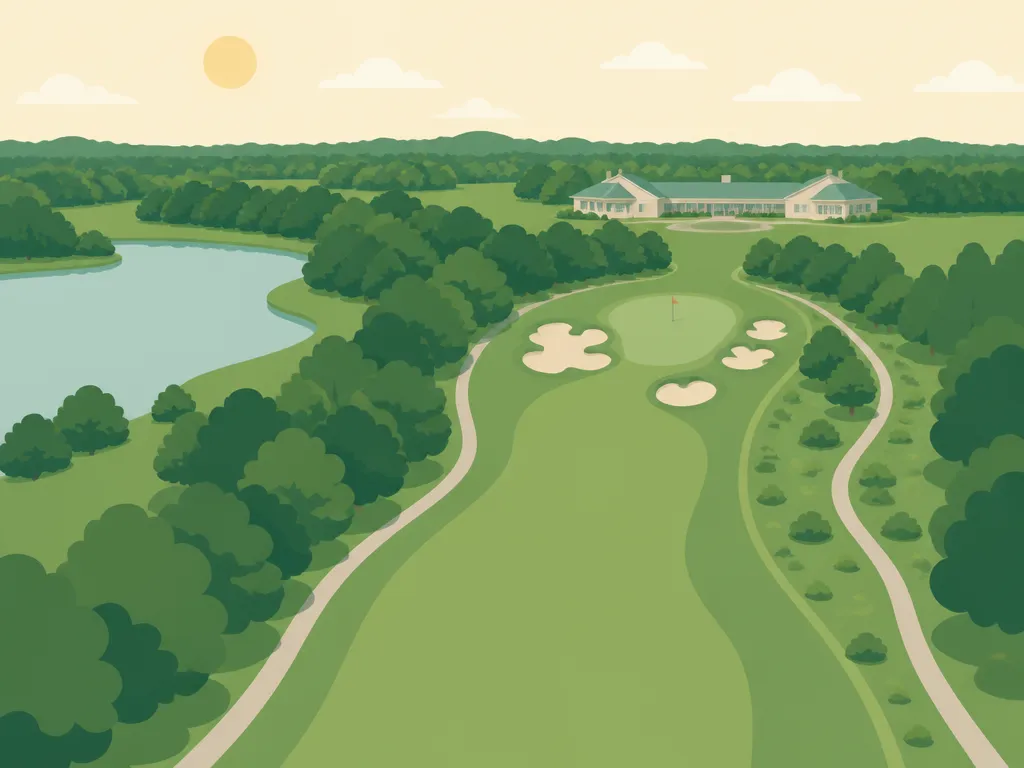 Illustration of The National Golf Club of Kansas City