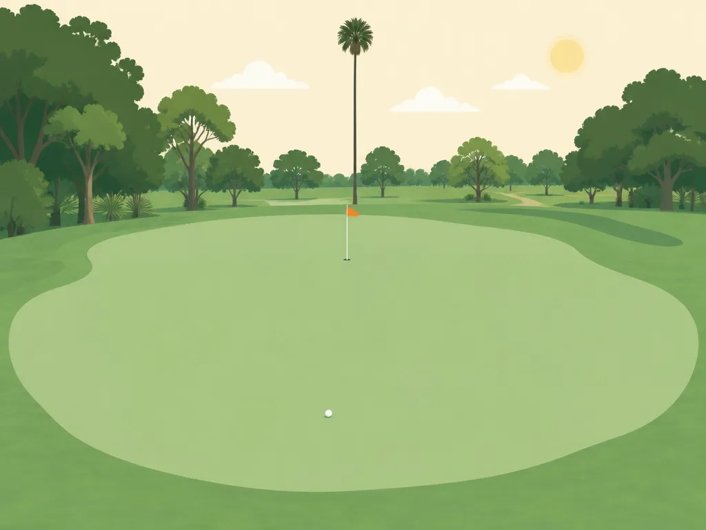Illustration of Palm Valley Golf Club
