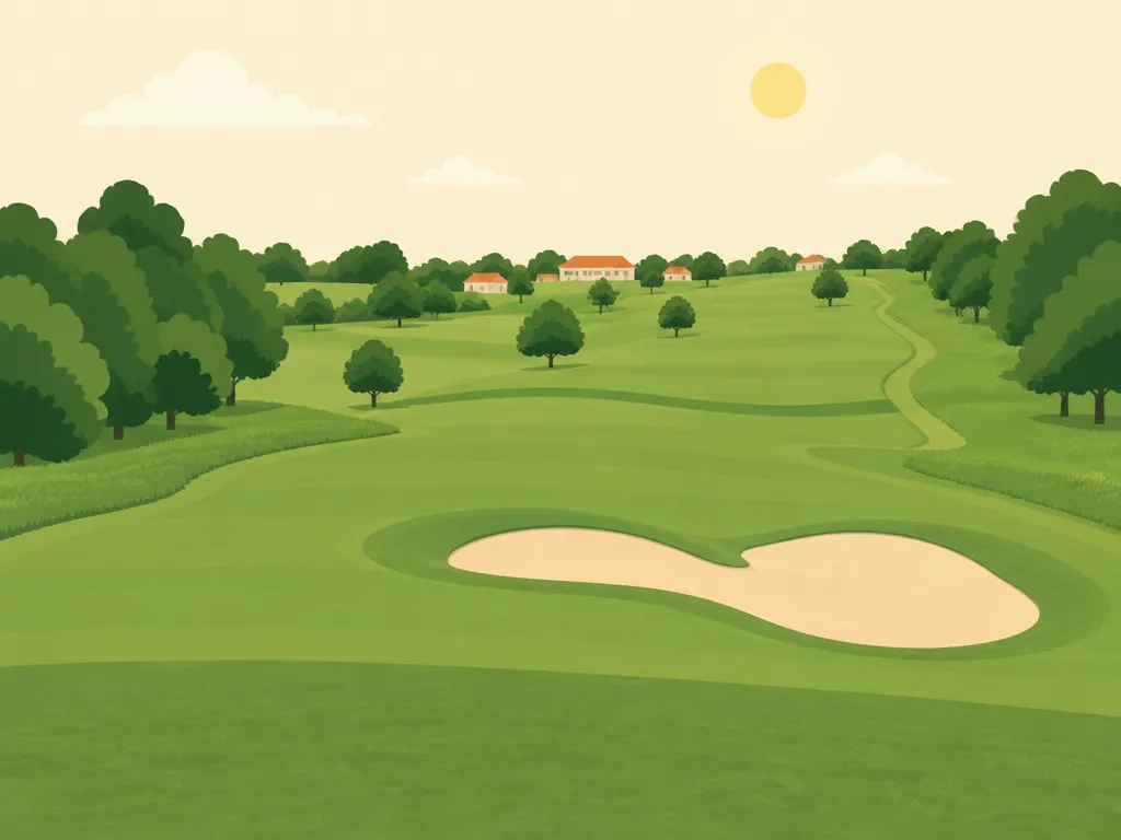 Illustration of Golfers Club Bad Überkingen