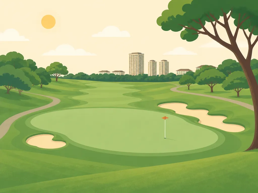 Illustration of Ko Olina Golf Club