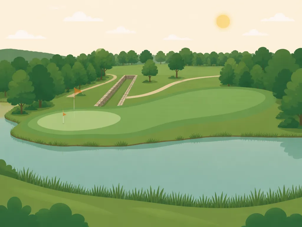 Illustration of Black Rock Golf Course