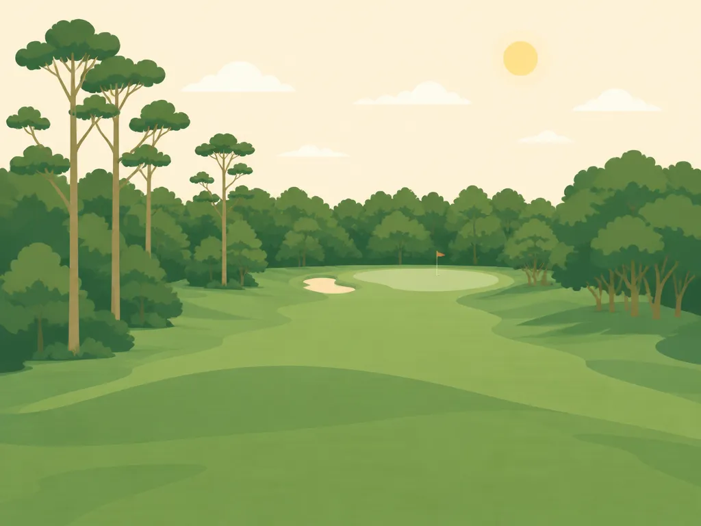 Illustration of Palmetto Pine Country Club