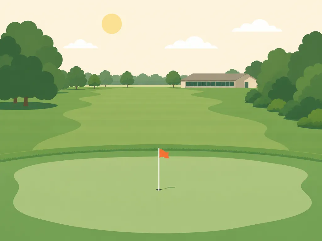 Illustration of County Line Golf Course