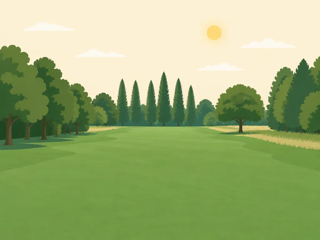 Illustration of Central Valley Golf Course