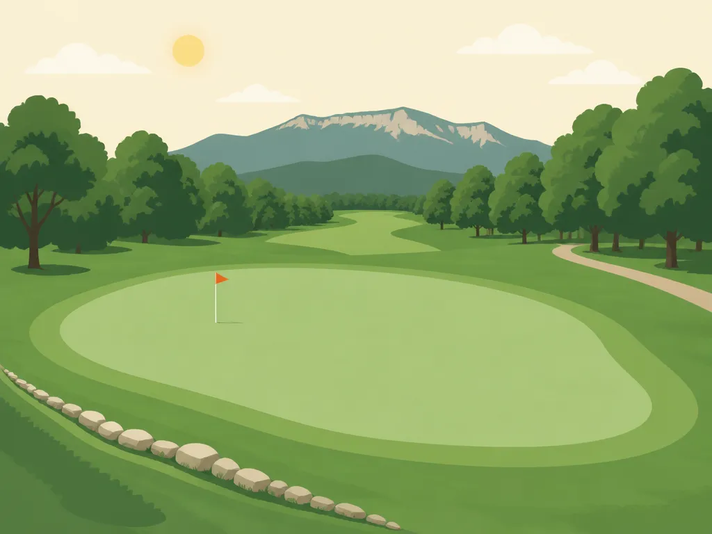 Illustration of Golf de Lamalou Les Bains