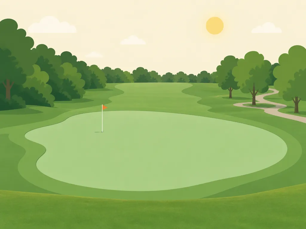 Illustration of Goderich Sunset Golf Club (Sunset)