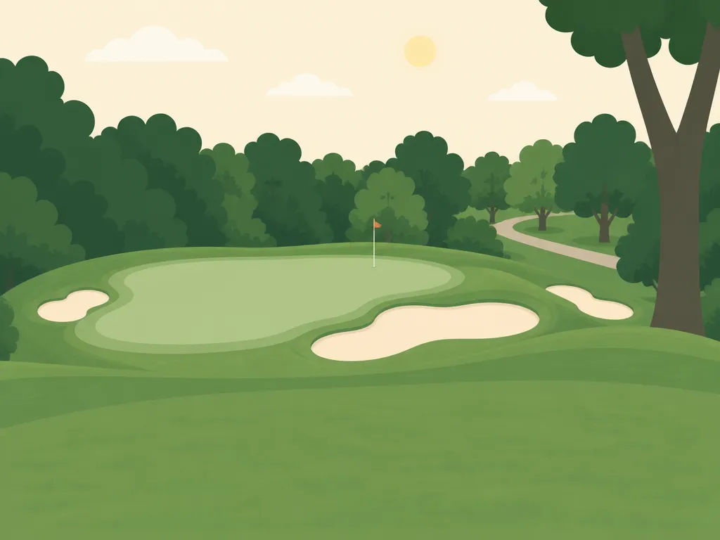 Illustration of Onion Creek Country Club (Original)