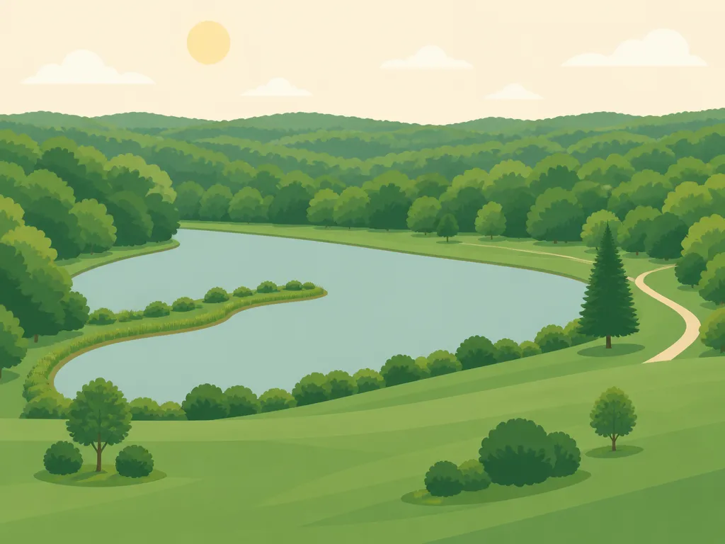 Illustration of Hi Point Golf Course