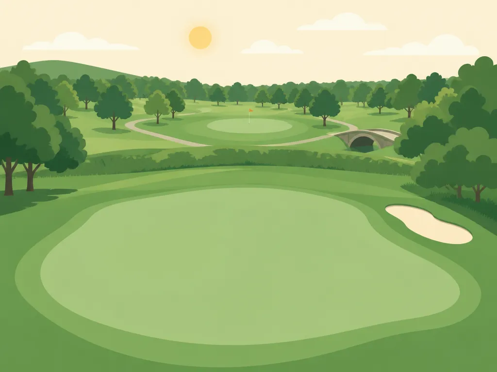 Illustration of Lawton Golf Course