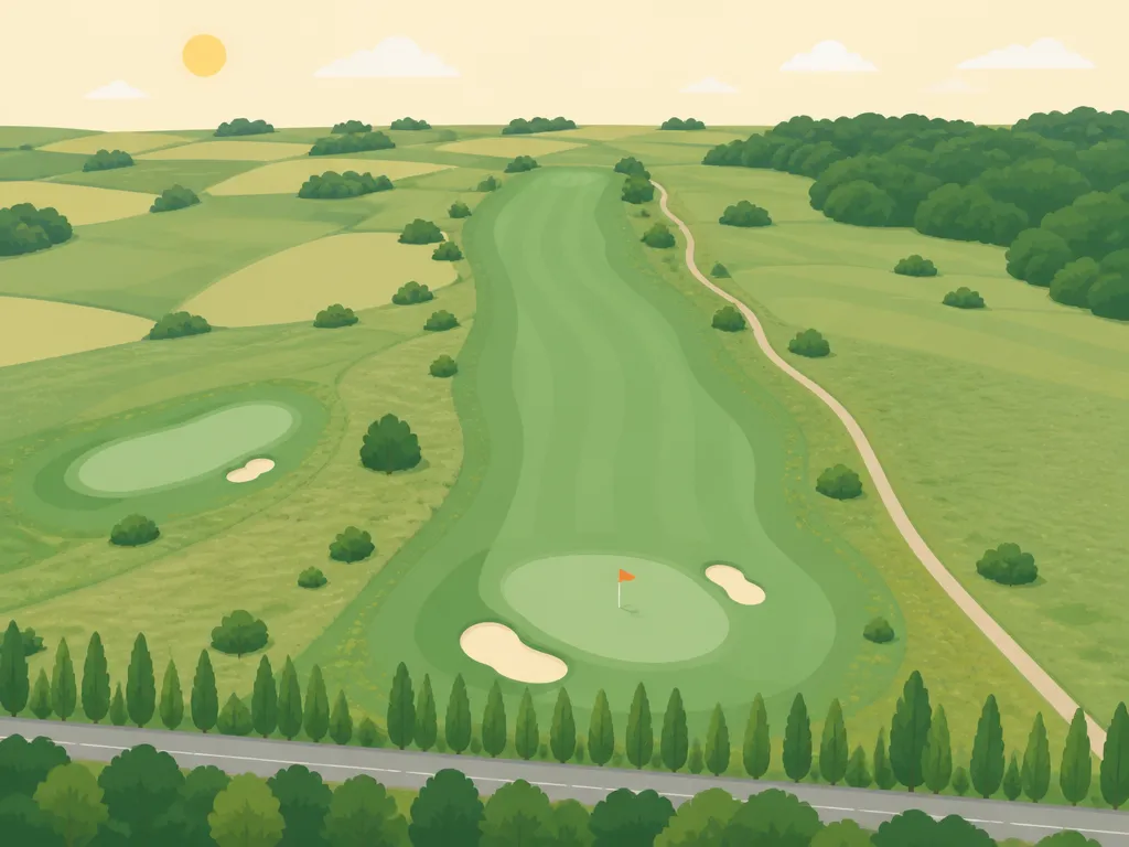Illustration of Sky Ridge Golf Course Center