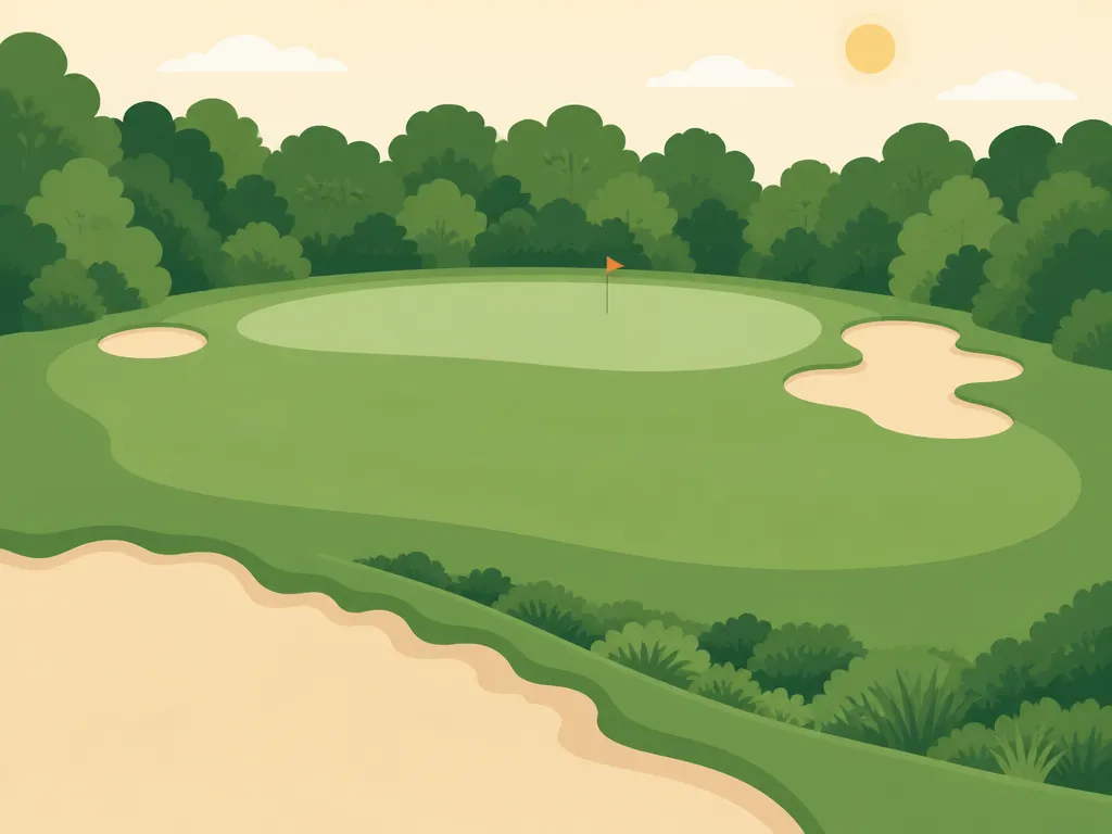 Illustration of Mellomar Golf Park (The Little Links Course)