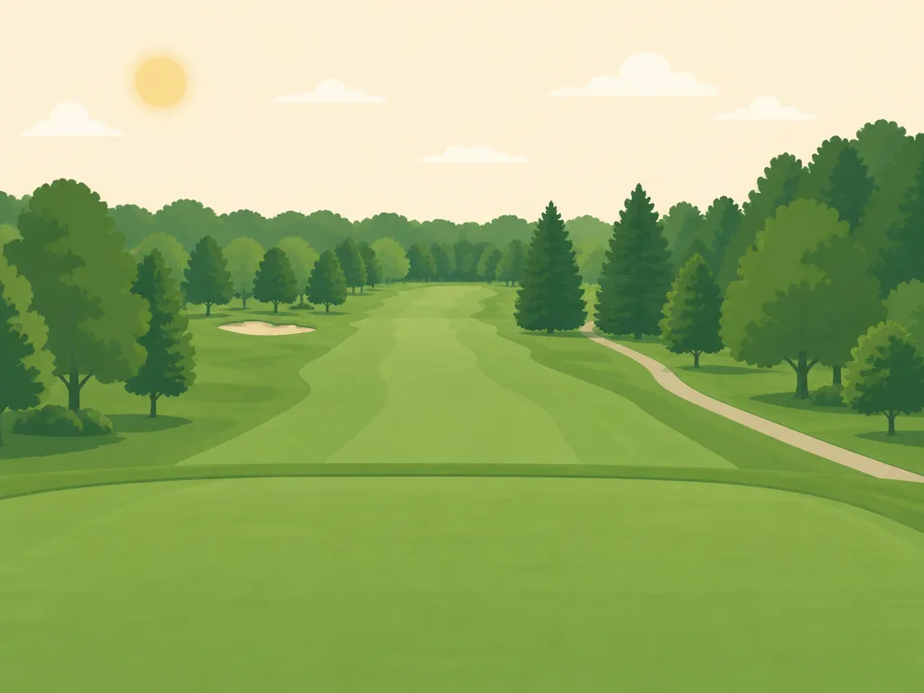 Illustration of Moss Creek Golf Course