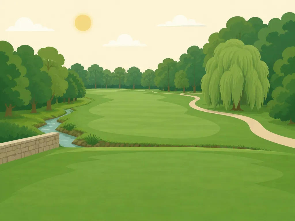 Illustration of Maple Brook Golf Course