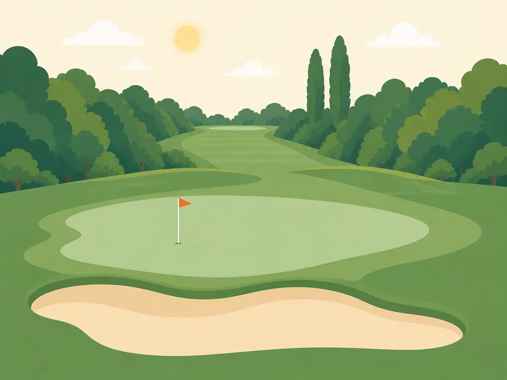 Illustration of Clearbrook Golf Club