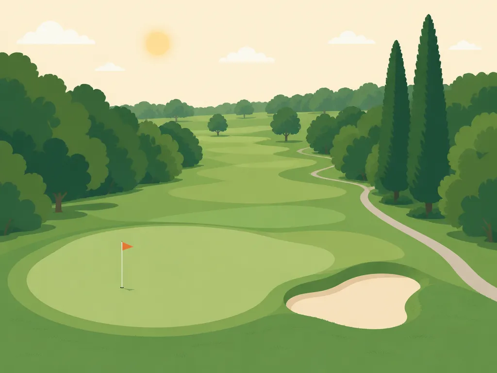 Illustration of West Hills Country Club