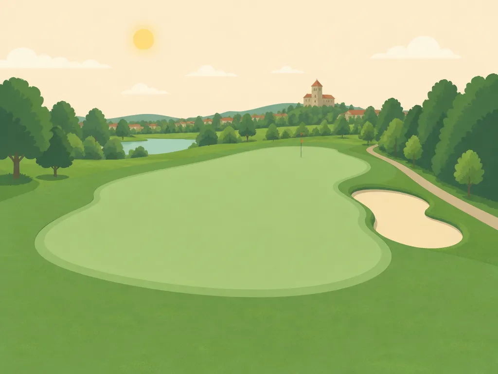 Illustration of Golf & Sport Club Pinkbay Trenčín