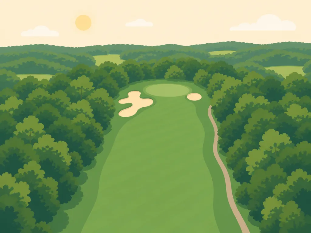 Illustration of Kings Crossing Golf Club