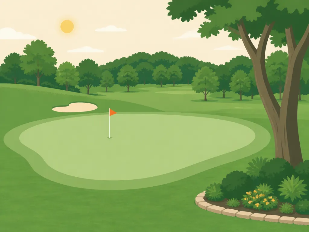 Illustration of Fairlawn Golf Course