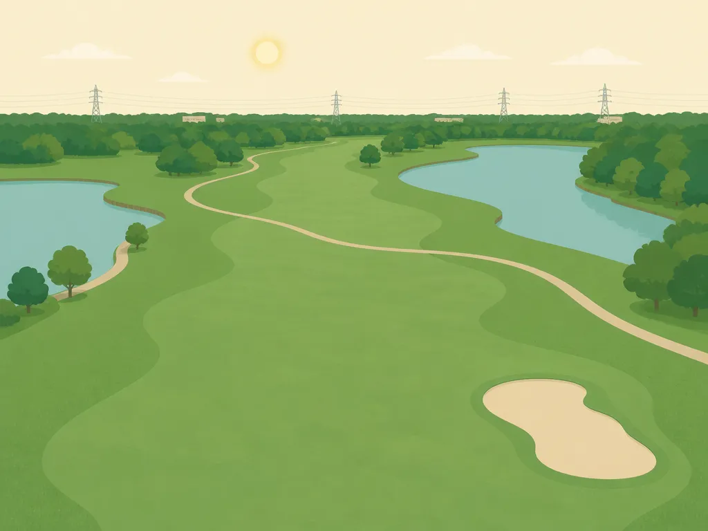Illustration of Indian Creek Golf Club (Lakes)