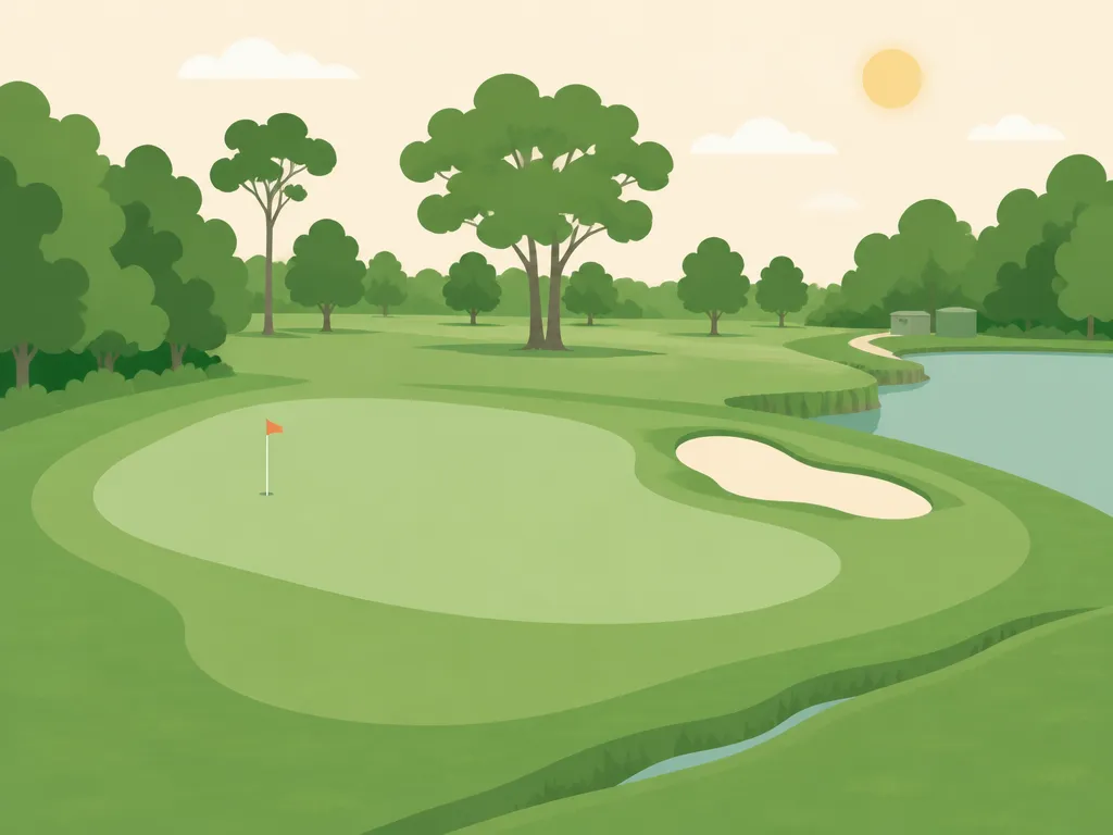 Illustration of Frederickton Golf Club