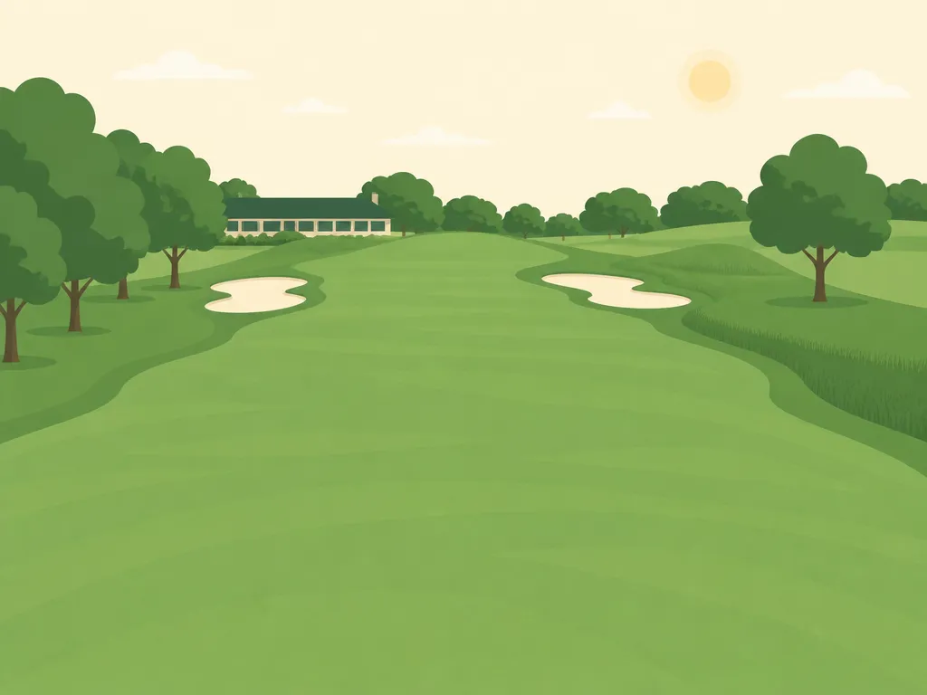Illustration of Sunflower Hills Golf Course