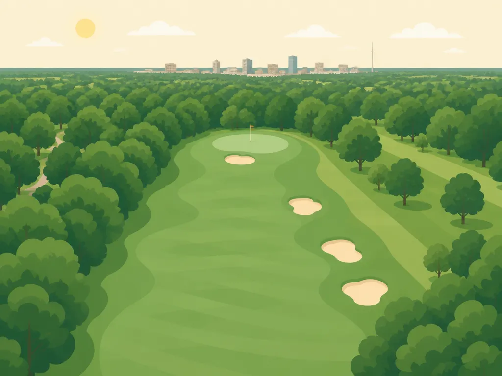 Illustration of Grand Rapids G&CC (Blue)