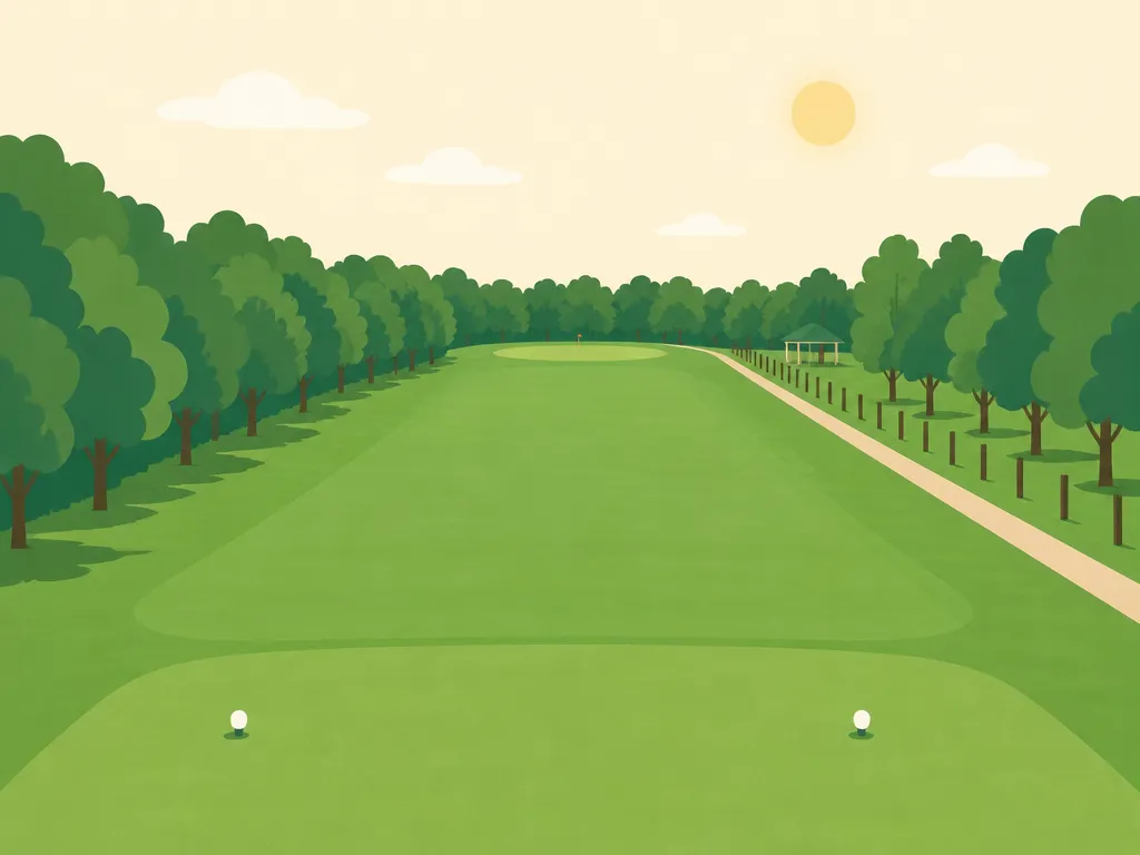 Illustration of Fair Oaks Golf Course
