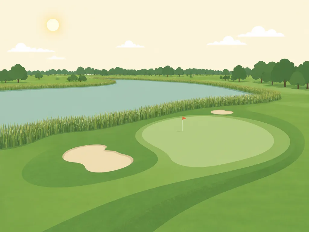 Illustration of White Beach Golf