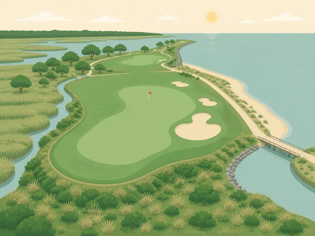 Illustration of Ocean Forest Golf Club