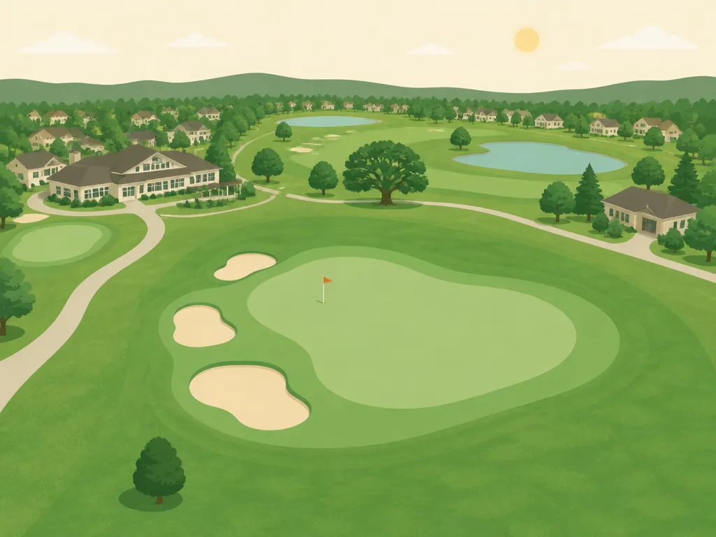 Illustration of Tiara Rado Golf Course