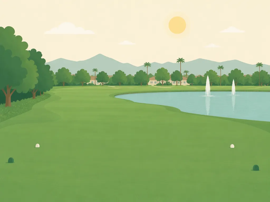 Illustration of Sunrise Lakes Phase III Golf Course