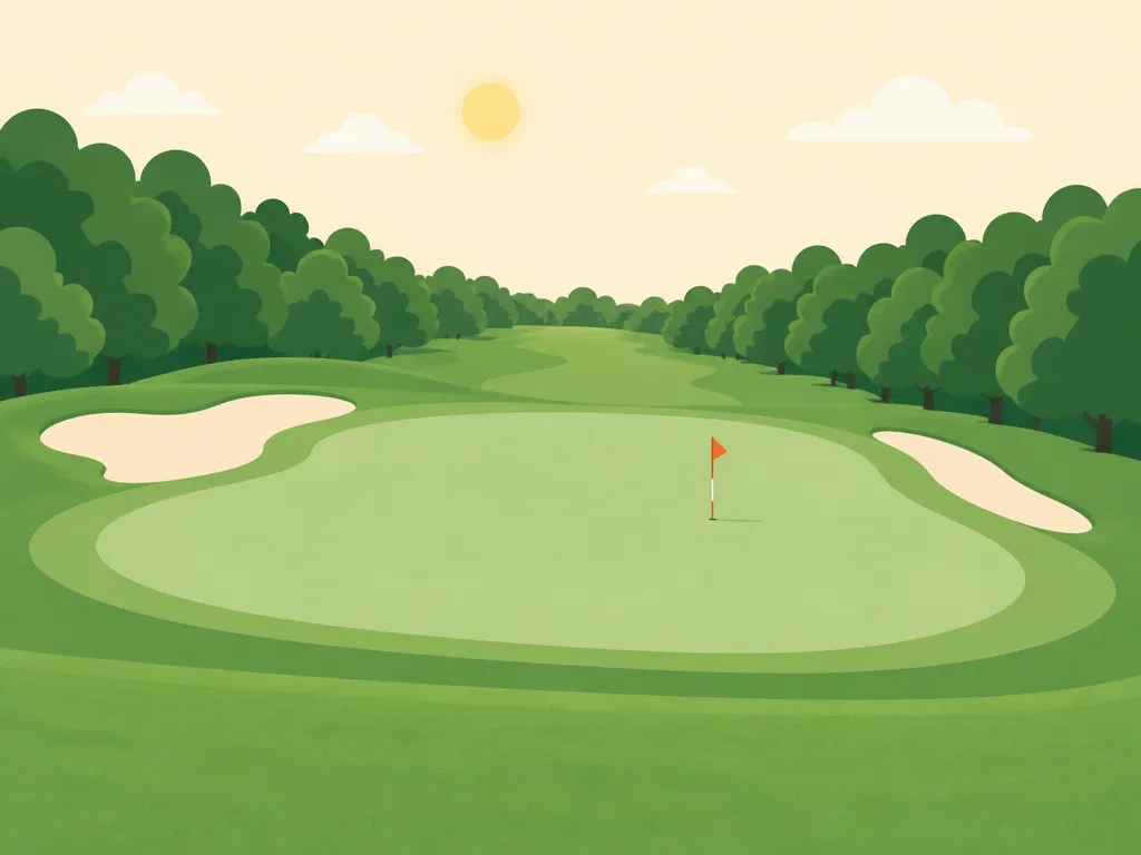 Illustration of Golfanlage Lietzenhof - Golf-Club Kyllburger Waldeifel