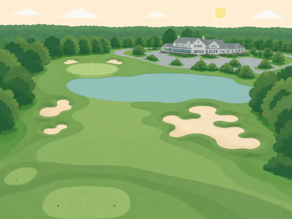 Illustration of Falmouth Country Club