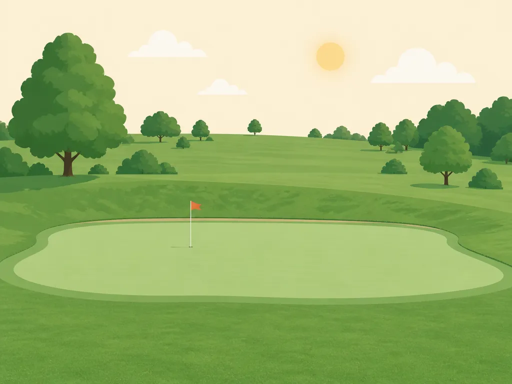 Illustration of Wyaloosing Creek Golf Course