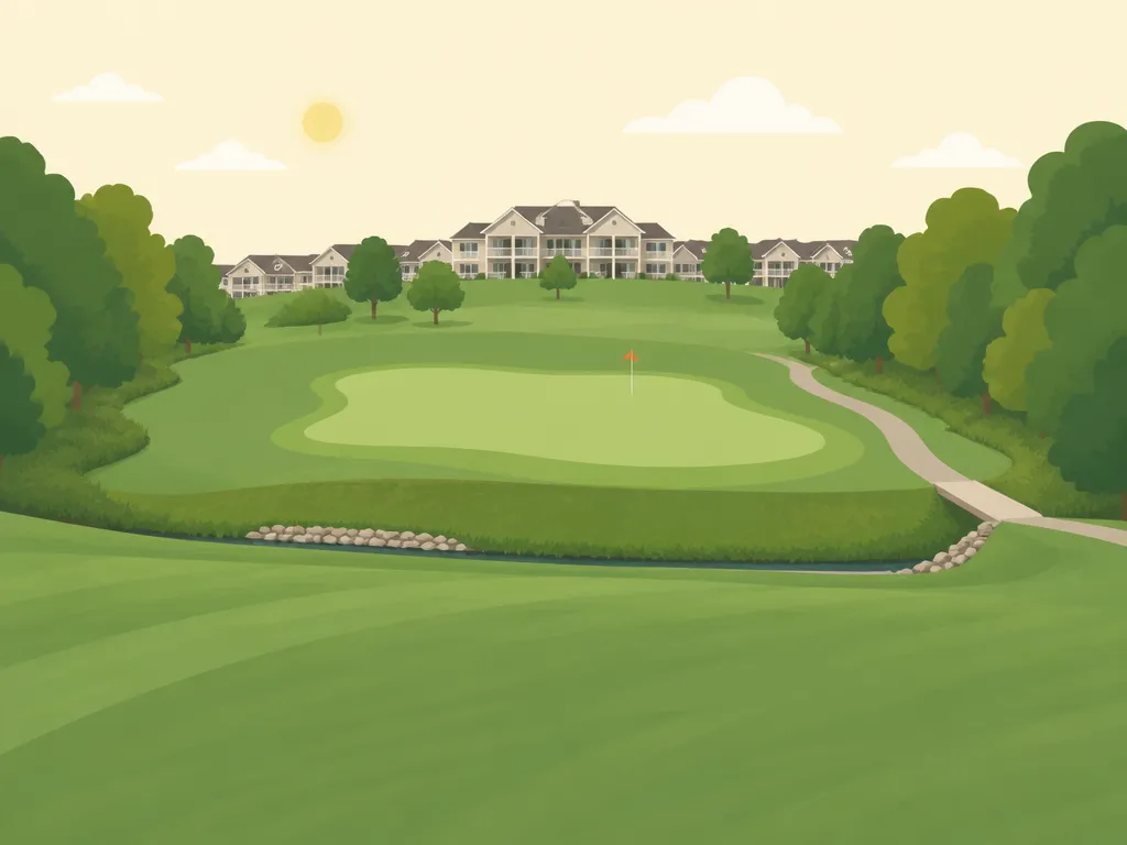 Illustration of Gray Eagle Golf Club