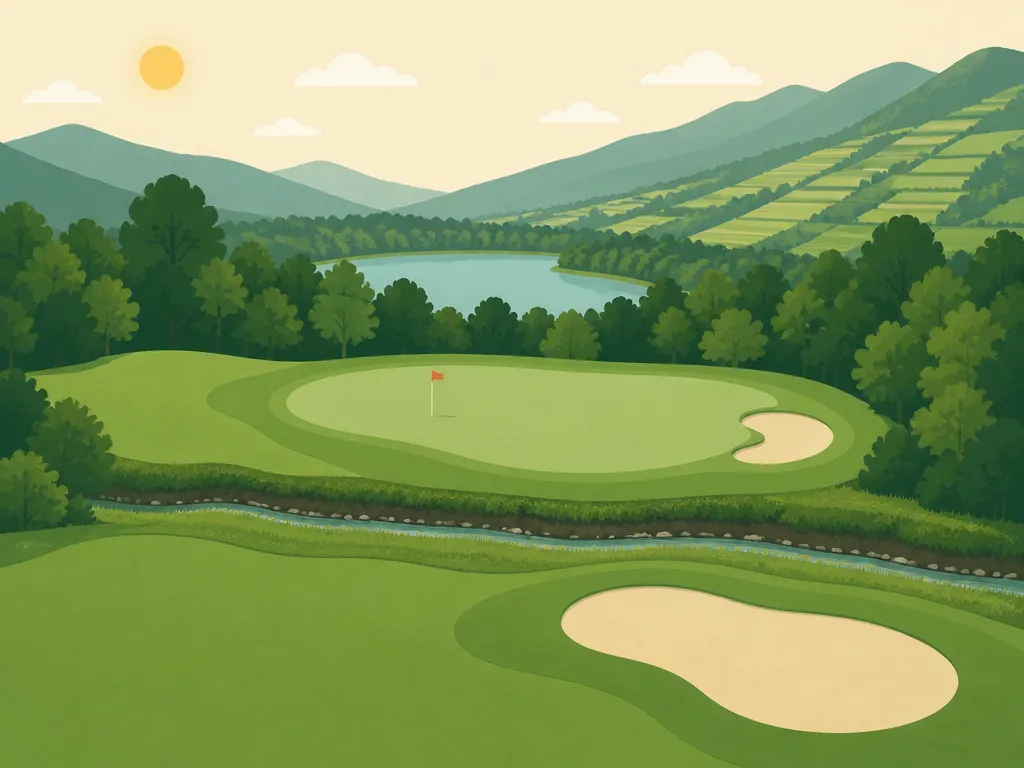 Illustration of Golf Club de Sierre