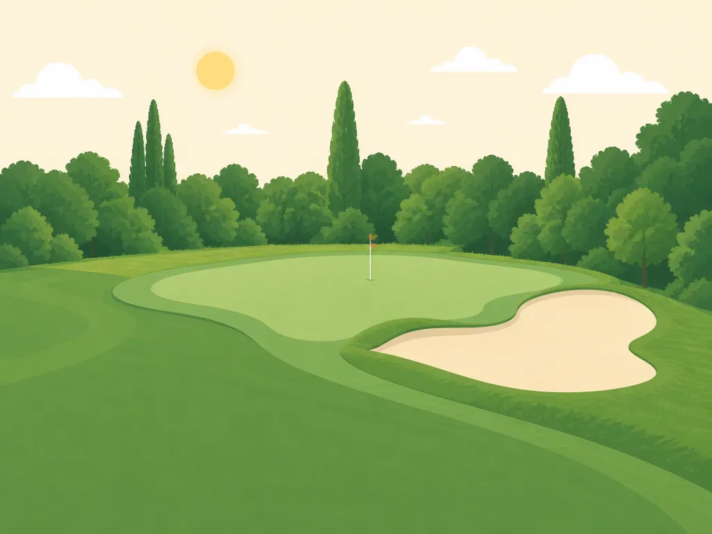 Illustration of Loomis Trail Golf Club