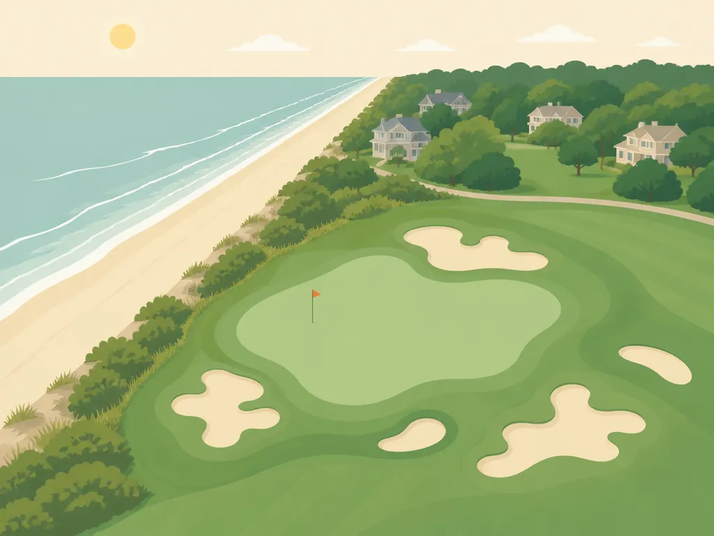 Illustration of Palmetto Dunes Resort (Robert Trent Jones)
