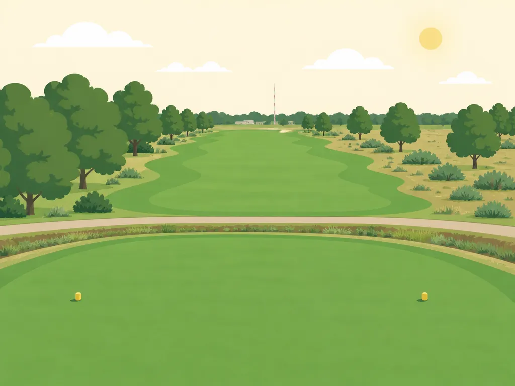 Illustration of Gene Torres Golf Course