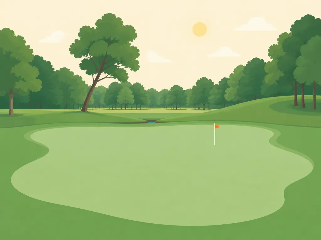 Illustration of Iron Horse Golf Course