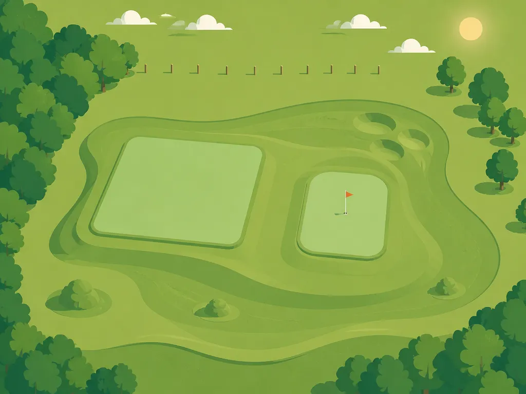 Illustration of Sand Valley Golf Resort (Par 3)