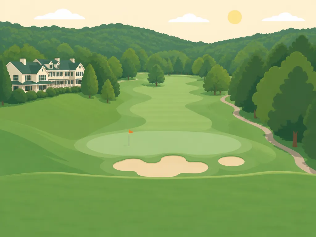 Illustration of Ausable Club