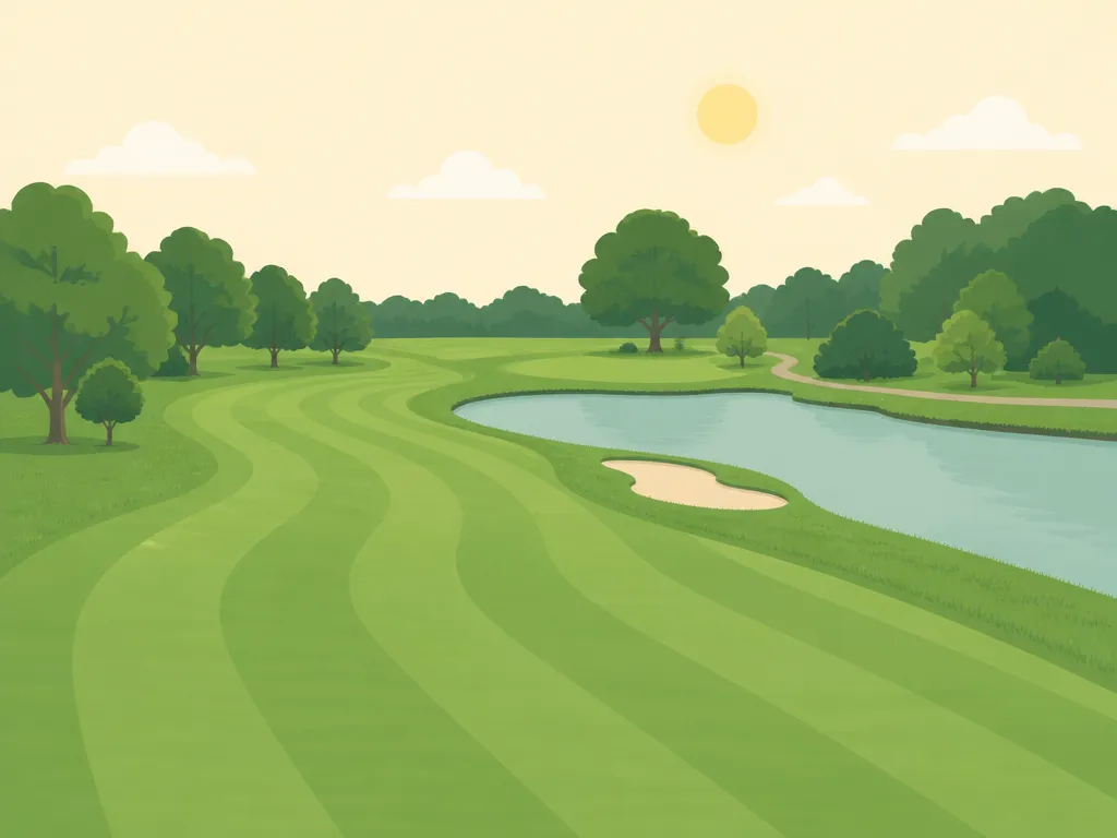 Illustration of Hickory Woods Golf Course
