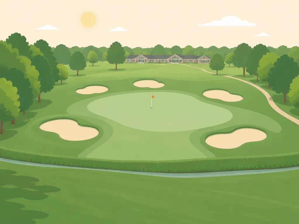 Illustration of Bird Creek Golf Club