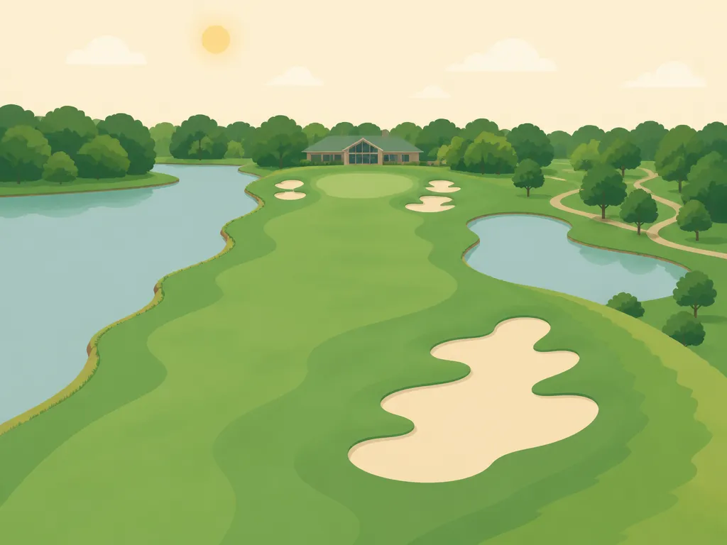 Illustration of Kemper Lakes Golf Club