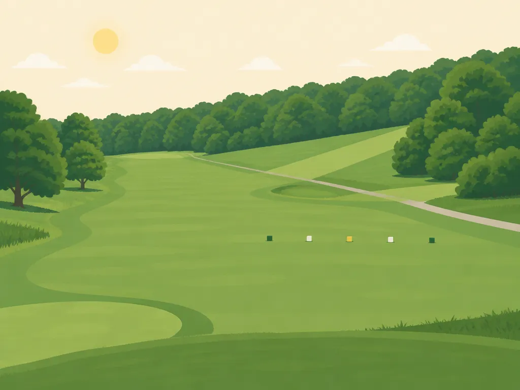 Illustration of Washington Club Golf Course