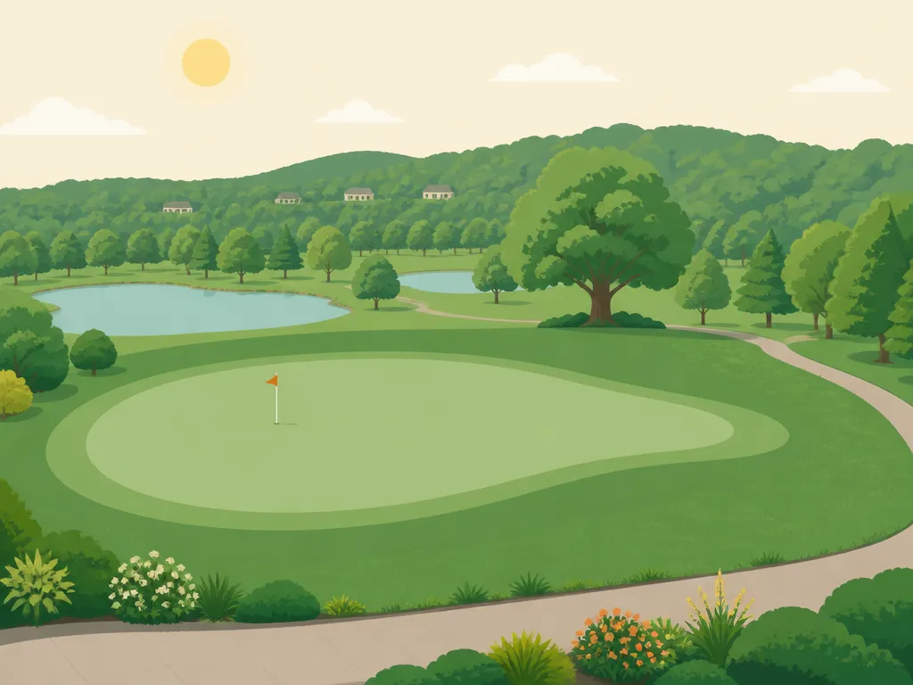 Illustration of Grassy Creek Golf & Country Club