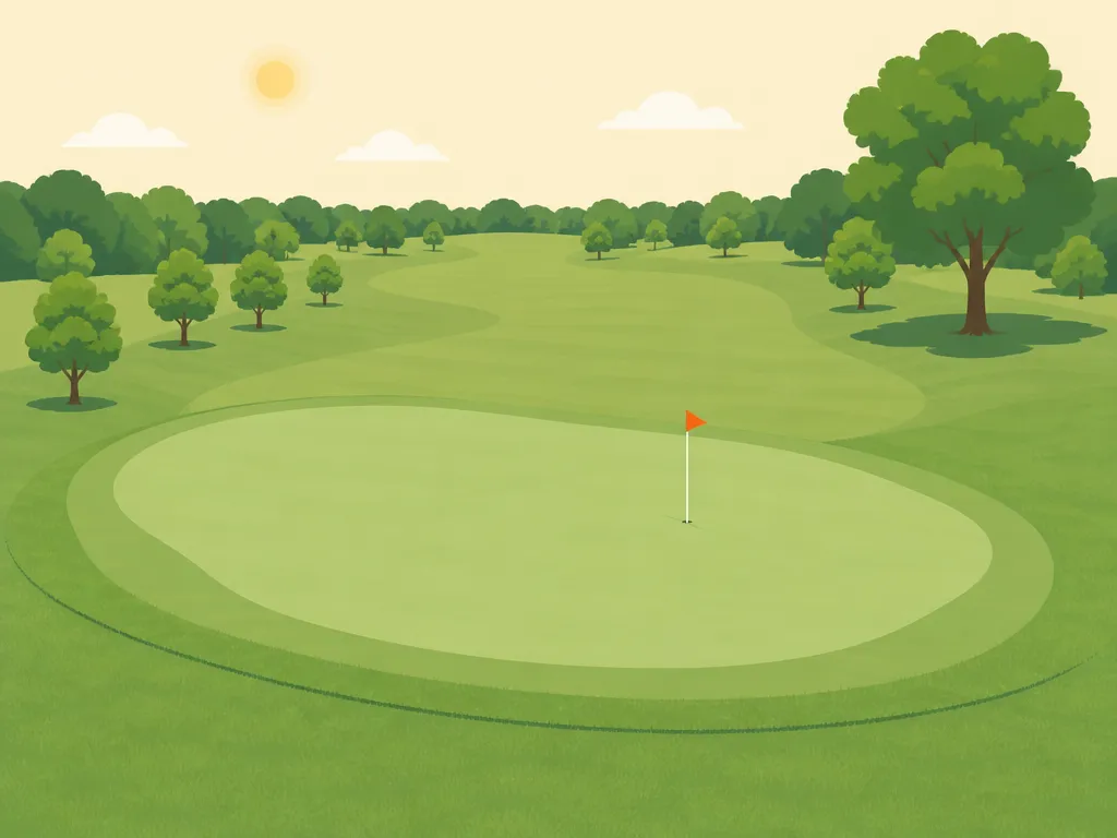 Illustration of Cherokee Trails Golf Course